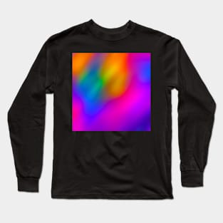 Beautiful Abstract Color Art Long Sleeve T-Shirt